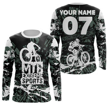 Load image into Gallery viewer, MTB jersey kids youth UPF30+ extreme sport mens mountain bike cycling shirt boys girls| SLC259