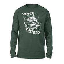 Load image into Gallery viewer, Walleye fishing fly fishing - Standard Long Sleeve