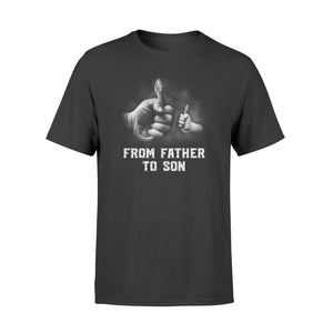 From Father to son Fishing T-shirt Fish hook - SPH54