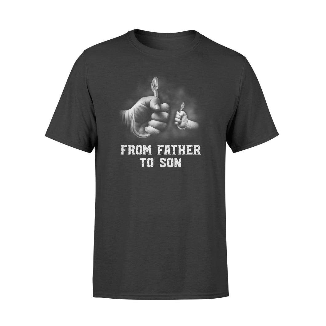 From Father to son Fishing T-shirt Fish hook - SPH54