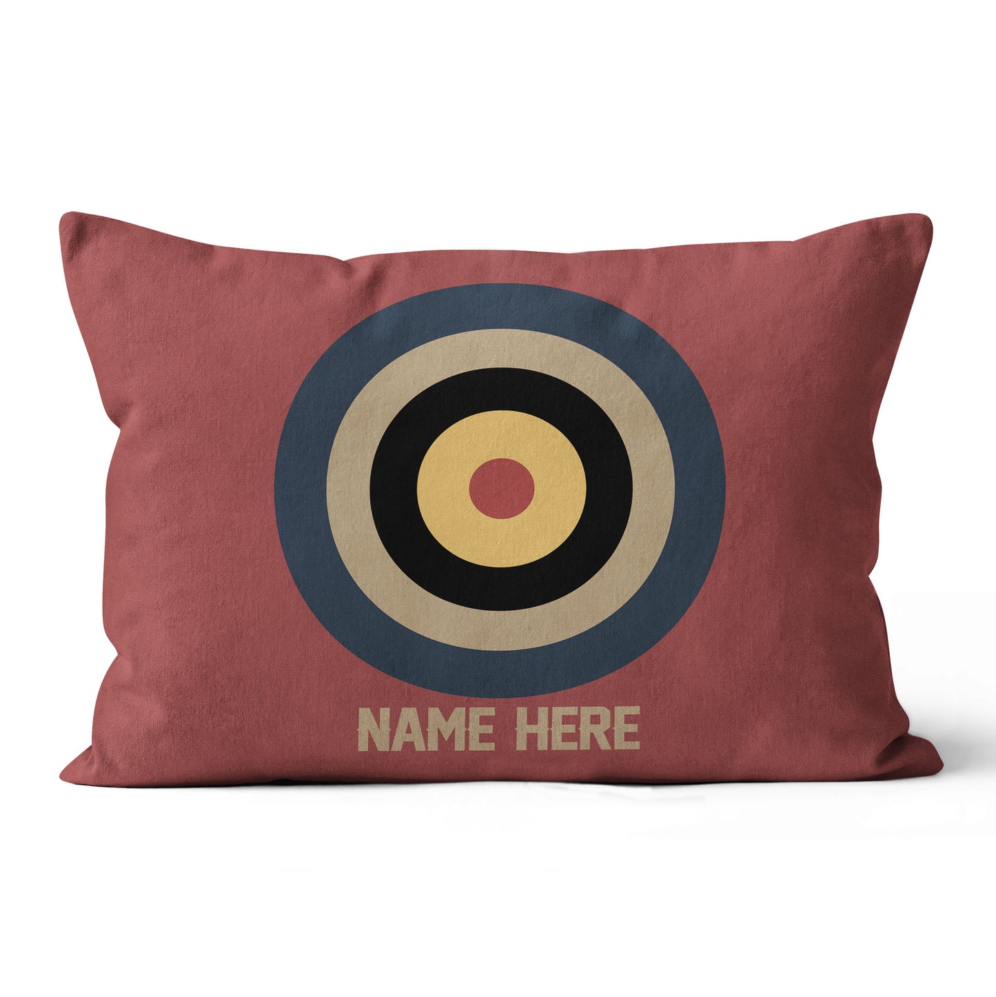 Personalized Archery Target Red Version Pillows, Best Archery Pillows TDM0868