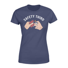 Load image into Gallery viewer, Safety third oversize Standard Women&#39;s T-shirt