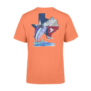 Wahoo season Texas wahoo saltwater fishing - Standard T-shirt