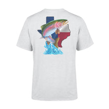 Load image into Gallery viewer, Trout fishing Texas trout season - Standard T-shirt