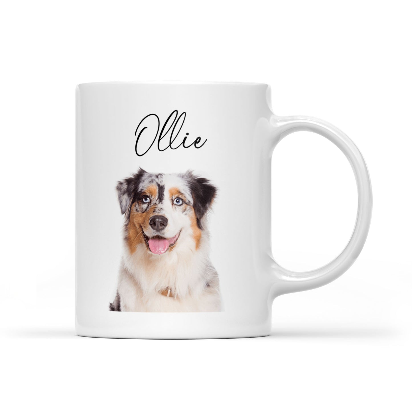Personalized dog mug Custom dog's Name and photo Gifts for dog lovers dog mom gifts - FSD1316D08