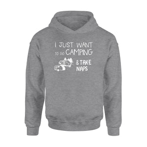 Camper T-shirt about Taking Naps - Funny Camping - I04D0525012116