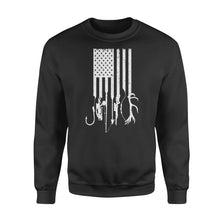 Load image into Gallery viewer, Hunting fishing US Flag shirts