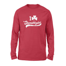 Load image into Gallery viewer, Clover Shenanigans Funny Irish Clover St Saint Patricks Day - Standard Long Sleeve