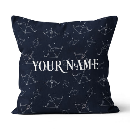 Personalized 3D Black Bow Arrow Archery Pillow Custom Archery Gift Ideas VHM0873
