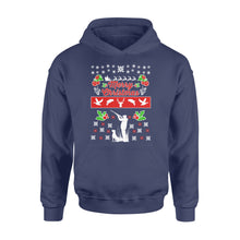 Load image into Gallery viewer, Merry Christmas Hunting standard Hoodie Hunting dog - Christmas gift ideas for hunter FSD585
