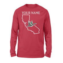 Load image into Gallery viewer, Teal Hunting California Duck Hunting Waterfowl Long sleeve - FSD1166
