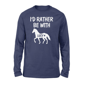 Personalized horse name shirt and hoodie
