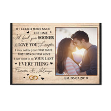 Load image into Gallery viewer, Personalized Custom Photo Canvas, I love you Forever &amp; Always , Anniversary Gifts D05 NQS1257