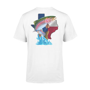 Trout fishing Texas trout season - Standard T-shirt