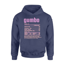 Load image into Gallery viewer, Gumbo nutritional facts happy thanksgiving funny shirts - Standard Hoodie
