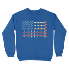 Load image into Gallery viewer, Golf Ball vintage American flag Golf Club, gifts for golf lovers D06 NQS3313 Golf Sweatshirt