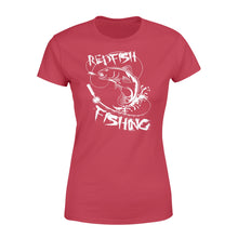 Load image into Gallery viewer, Redfish fishing fly fishing - Standard Women&#39;s T-shirt
