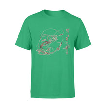 Load image into Gallery viewer, Walleye fishing camo personalized walleye fishing tattoo shirt perfect gift - Standard T-shirt