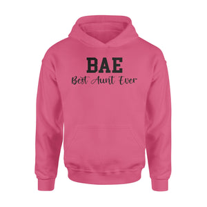 Mothers Day Gifts For Aunts BAE Best Auntie Ever Cotton, 4XL, 5XL Shirts For Aunties - Standard Hoodie