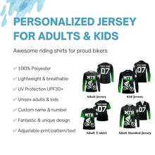 Load image into Gallery viewer, Love the pain Personalized adult kid MTB jersey UPF30+ Mountain biking shirt Cycling clothes| SLC203