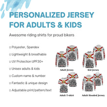 Load image into Gallery viewer, FL Florida Motocross Jersey Custom Name Number Youth Mens Womens Dirt Bike Off Road MX Motorcycle Racing| NMS820