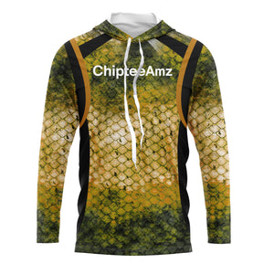 Chipteeamz Fishing Scales Camo UV Protection Shirt for Men, Women and Kid, Fishing gift TMTS068