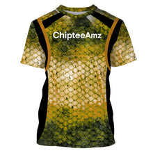 Load image into Gallery viewer, Chipteeamz Fishing Scales Camo UV Protection Shirt for Men, Women and Kid, Fishing gift TMTS068