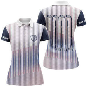 Women's Golf Sports Polo Custom Name Long Sleeves Shirt, Ideal Gift For Golf Fans, Golf Club TTN85