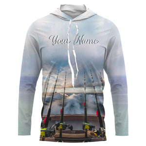 Summer Men’s T-Shirt 3D Fishing Pattern Custom Long Sleeves For Fishing Enthusiast TTN66