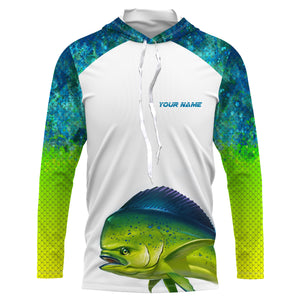 Mahi Mahi Fishing Scales UV protection quick dry customize name gift for Fishing lovers TTN51