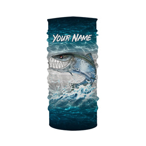 Salmon fishing water camo custom name with funny Salmon ChipteeAmz's art UV protection shirts AT028