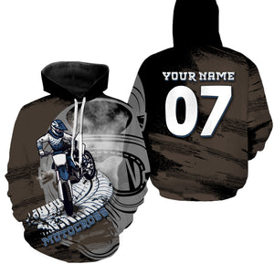 Tire Track Motocross Jersey Personalized Dirt Bike Riding Shirt Off-road Motorcycle Riders| NMS512