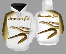 Load image into Gallery viewer, American eel fishing full printing