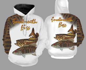 Smallmouth bass fishing full printing
