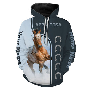 Personalized your name and your Appaloosa horse name full printing shirt and hoodie - TATS24