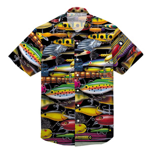 Bait fishing Hawaiian 3D All over printed shirts TAHT12