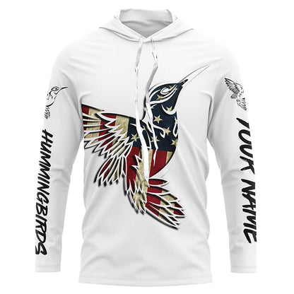 Hummingbirds tattoo shirt personalized gift for birdwatcher A6