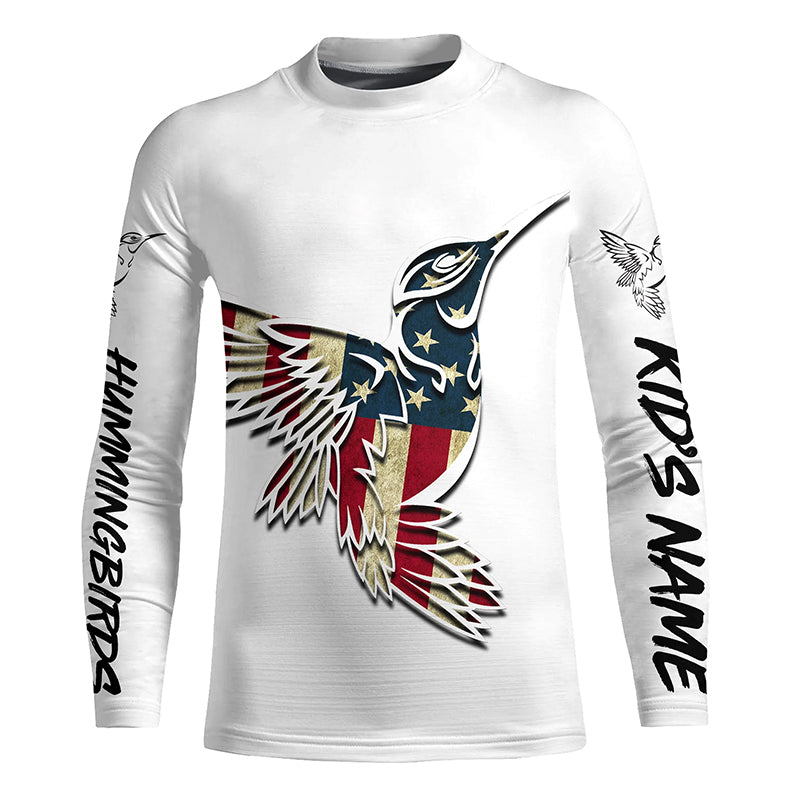 Hummingbirds tattoo shirt personalized gift for birdwatcher A6