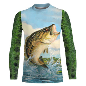Bass Fishing 3D All Over Printed Shirts Personalized Gift TATS156
