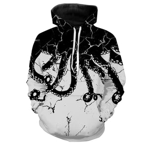 Cracked Octopus 3D All Over Printed Shirts TATS103