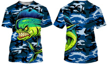 Load image into Gallery viewer, Mahi mahi fishing camo long sleeves shirt For Men And Women TATS83