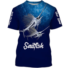Load image into Gallery viewer, Sailfish Monster Fish Reaper Custome Name All Over Printed Shirts Personalize Gift TATS87