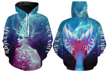 Load image into Gallery viewer, Beautiful Mermaid Custome Name All Over Printed Shirts For Adult And Kid Personalize Gift TATS88