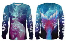 Load image into Gallery viewer, Beautiful Mermaid Custome Name All Over Printed Shirts For Adult And Kid Personalize Gift TATS88