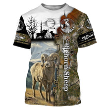 Load image into Gallery viewer, Bighorn Sheep Hunting Customize name 3D All over print shirts personalized gift TATS159