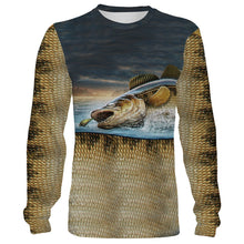 Load image into Gallery viewer, Walleye 3D All Over Printed Fishing Shirts TATS99