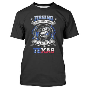 Fishing - It's a way of life in Texas fishing shirts A243