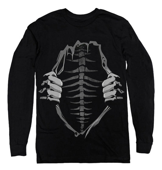 My spine is fish bone large print shirt fisherman gift
