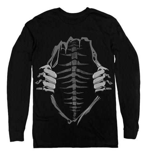 My spine is fish bone large print shirt fisherman gift