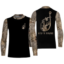 Load image into Gallery viewer, Hunting and fishing camouflage symbol custom name all over print shirts personalized gift